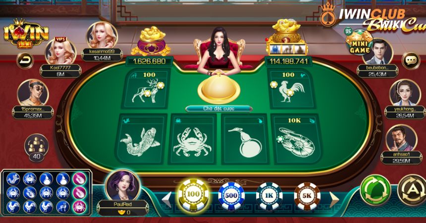Giới thiệu đôi nét về bộ môn chơi cá cược bầu cua tại iWin