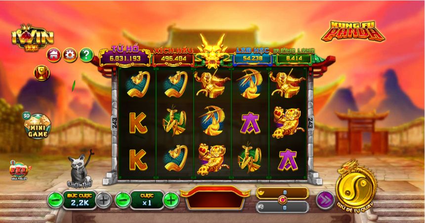 Hướng dẫn cách chơi kungfu panda tại iWin chính xác
