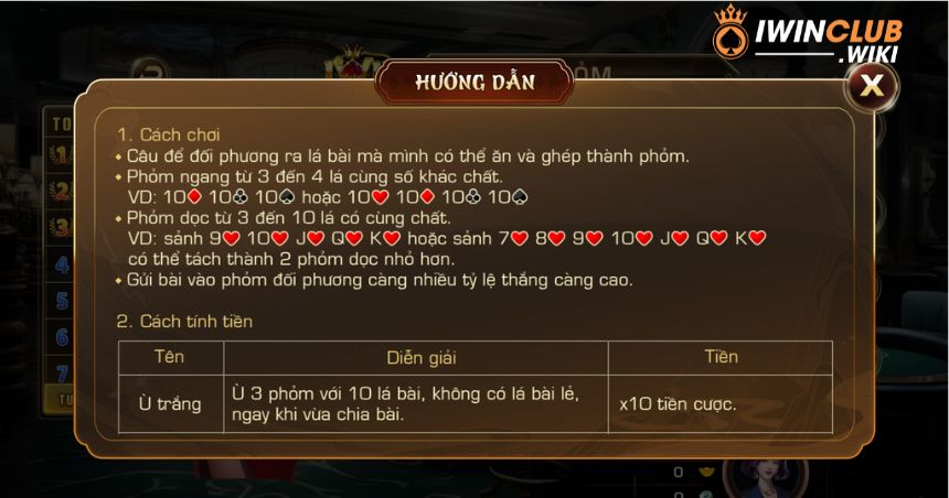 Luật chơi chuẩn nhất khi tham gia cá cược iWin