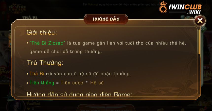 Luật chơi game thả bi zic zac bạn nên biết