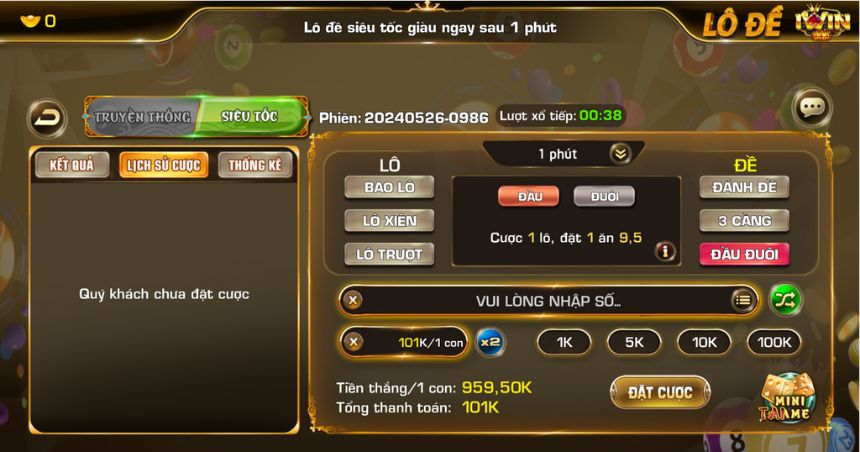 Ưu điểm nổi bật tiện lợi của lô đề iWin