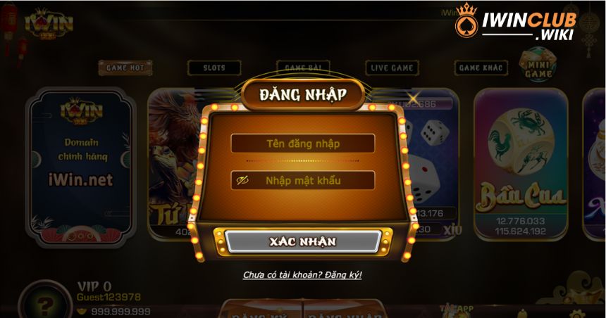 Đăng nhập iWin nhận được nhiều lợi ích hấp dẫn